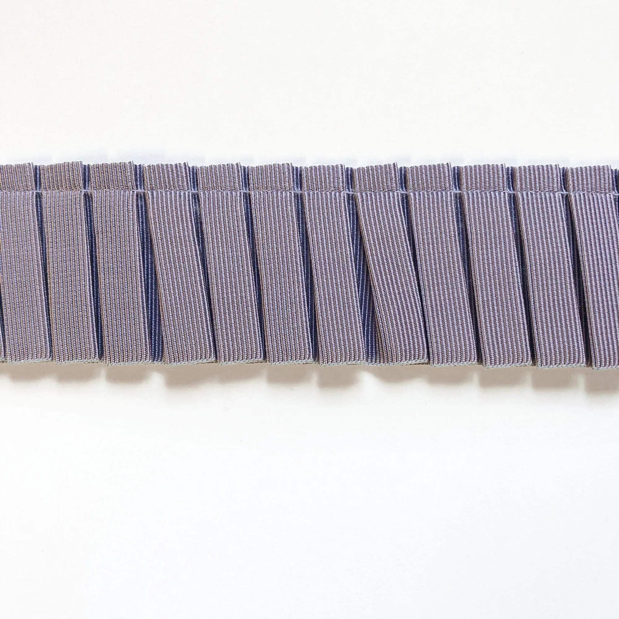 Lilac High Quality Decorative Pleated Ribbon Trim by the yard