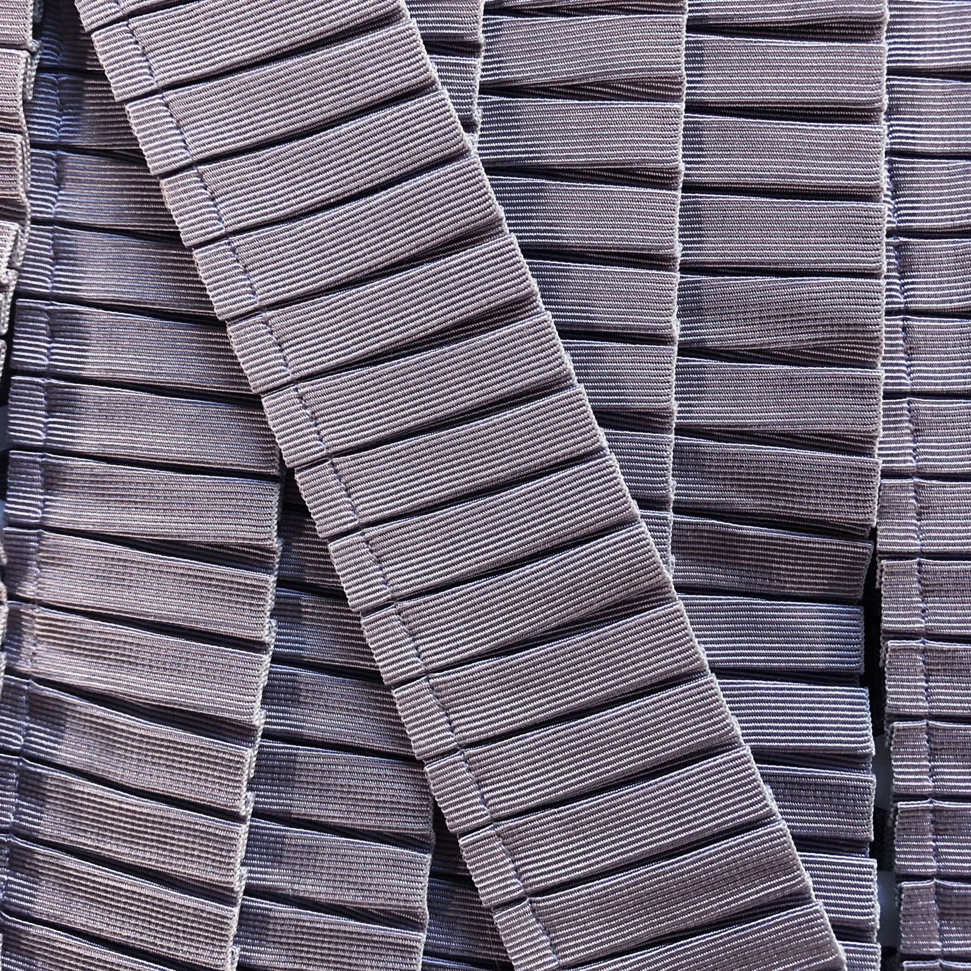 Lilac High Quality Decorative Pleated Ribbon Trim by the yard