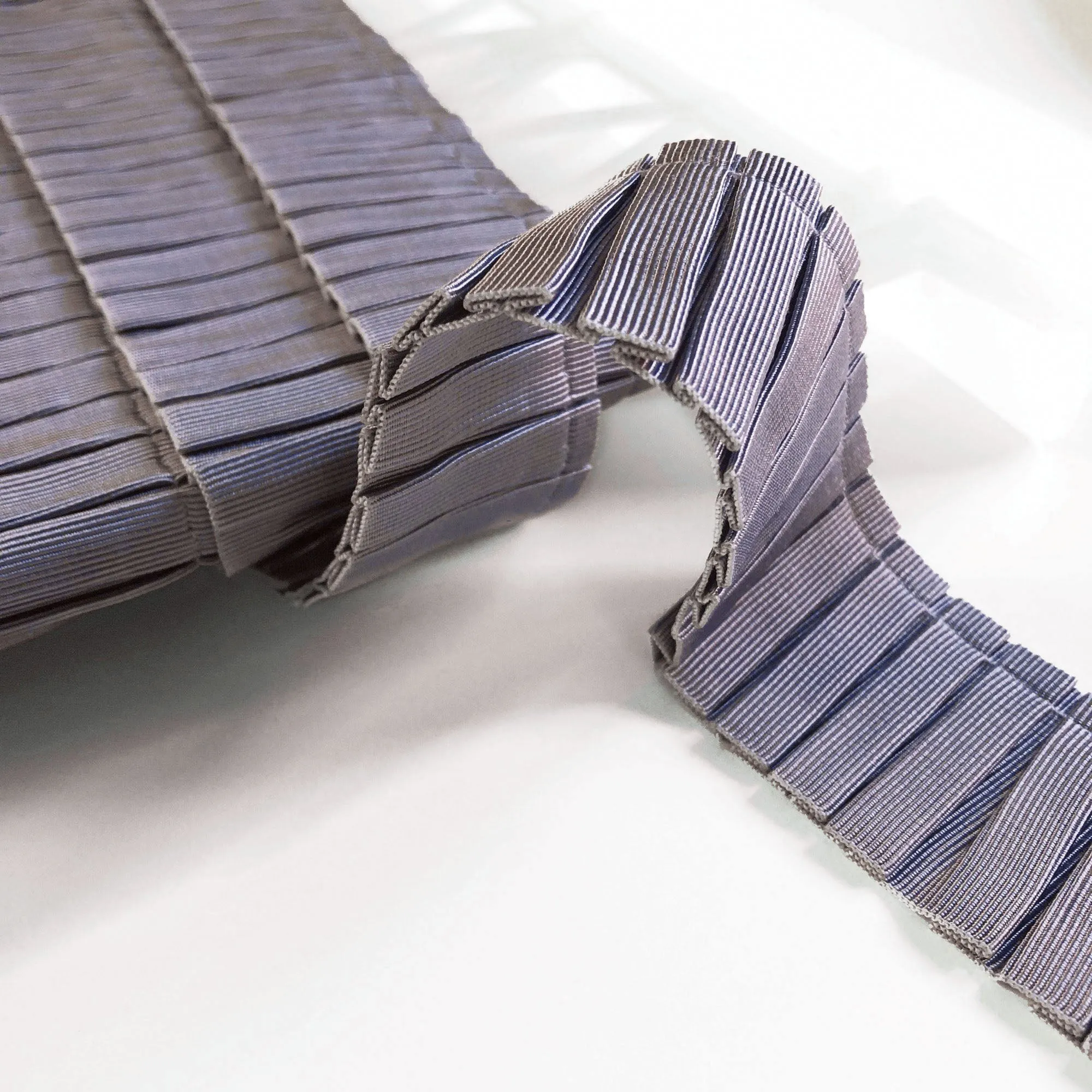Lilac High Quality Decorative Pleated Ribbon Trim by the yard