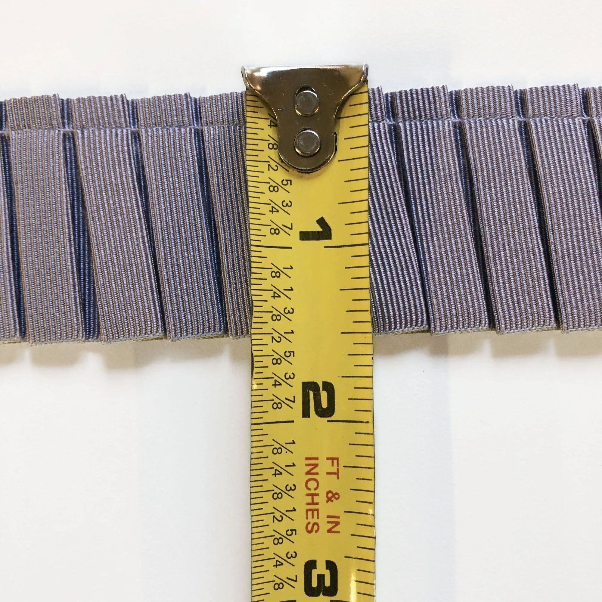 Lilac High Quality Decorative Pleated Ribbon Trim by the yard