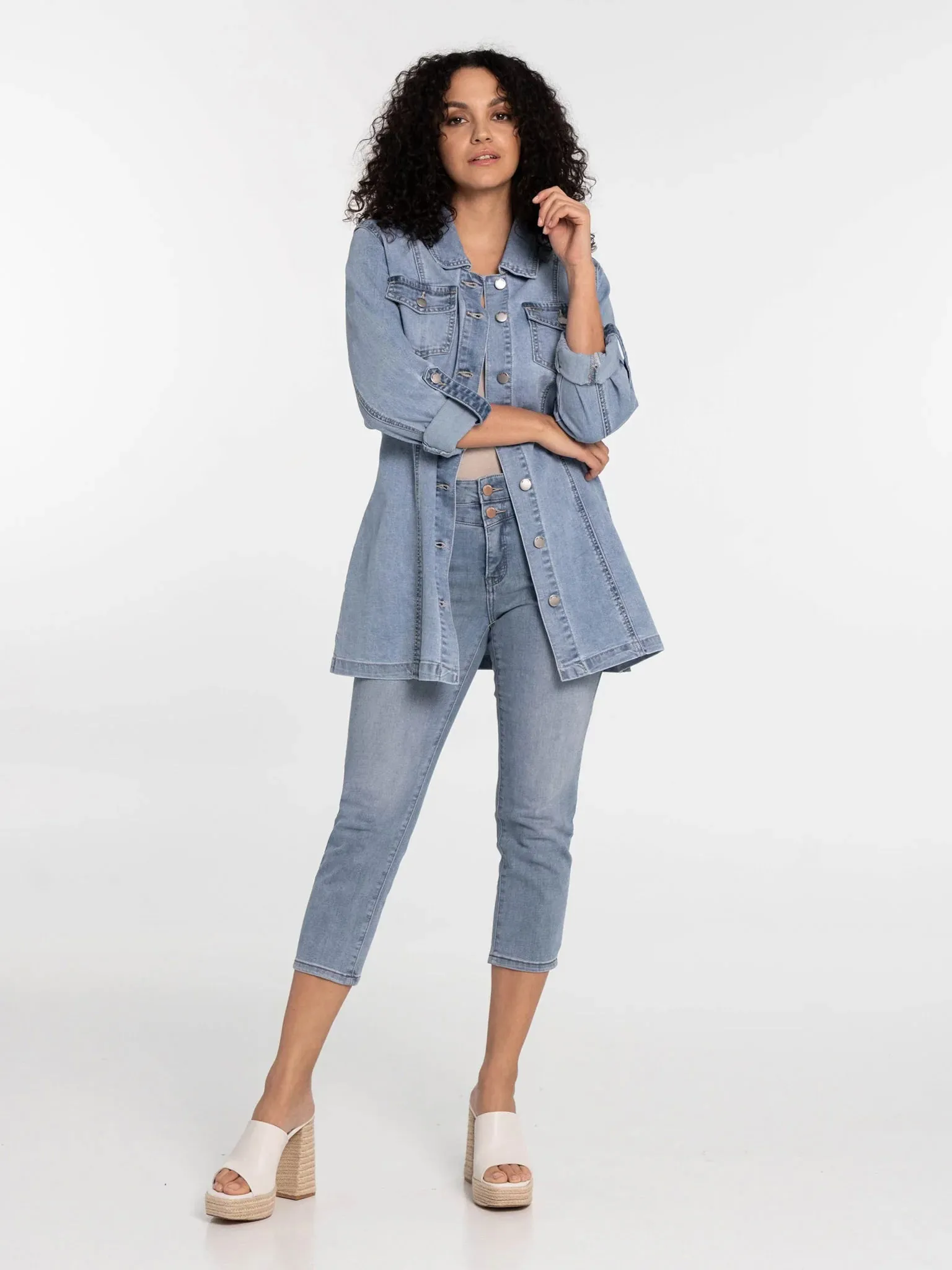 Lois - Denim Tunic