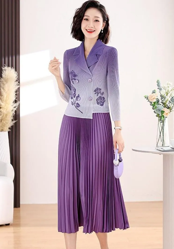 Magic pleated dress
