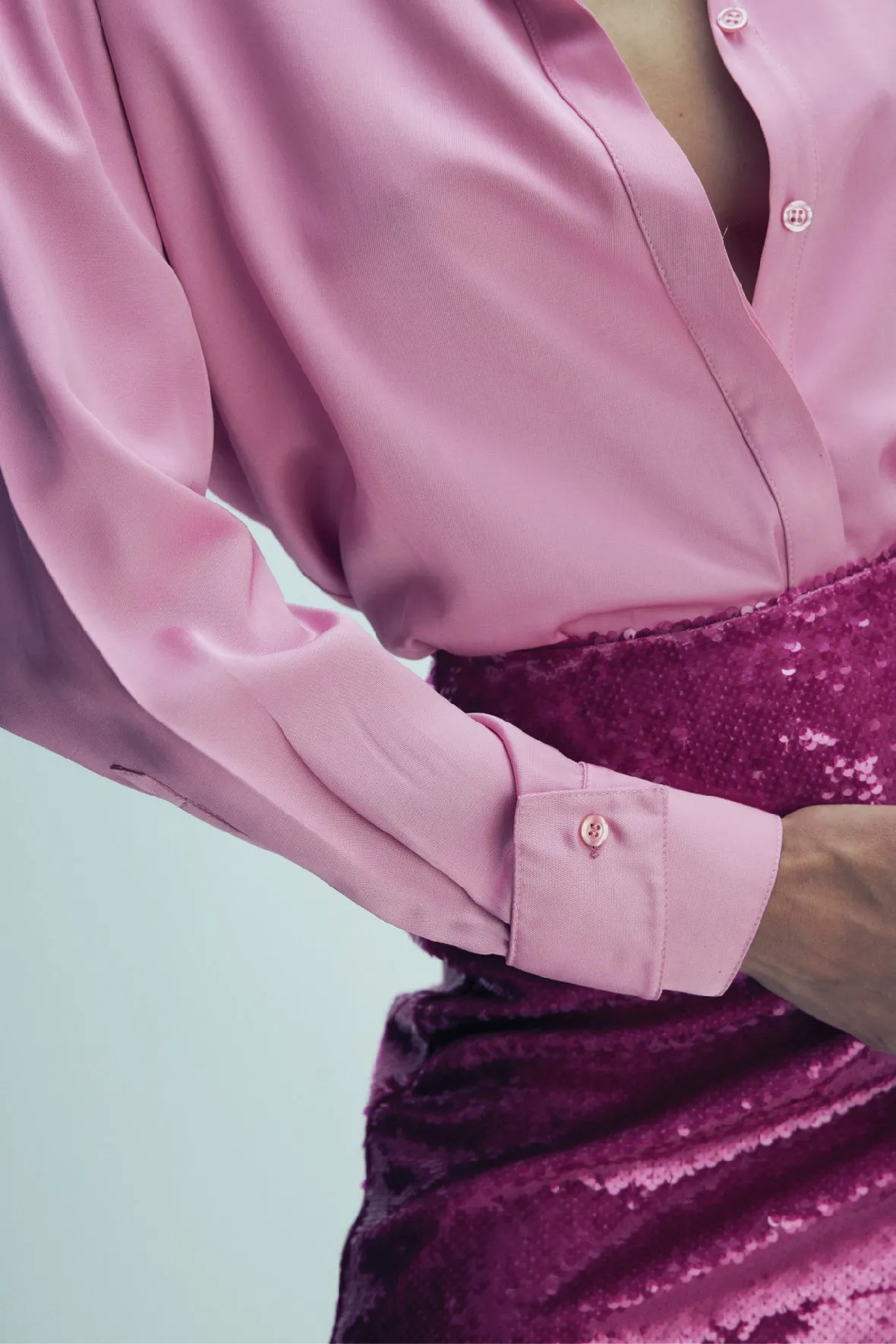 Marde Sequin Mini Skirt in Sugar Swizzle