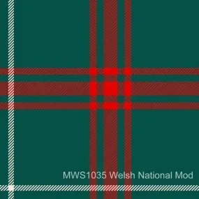Men's 8 Yard Traditional Kilt - 13oz Mediumweight Wool - Welsh National - Made to Order