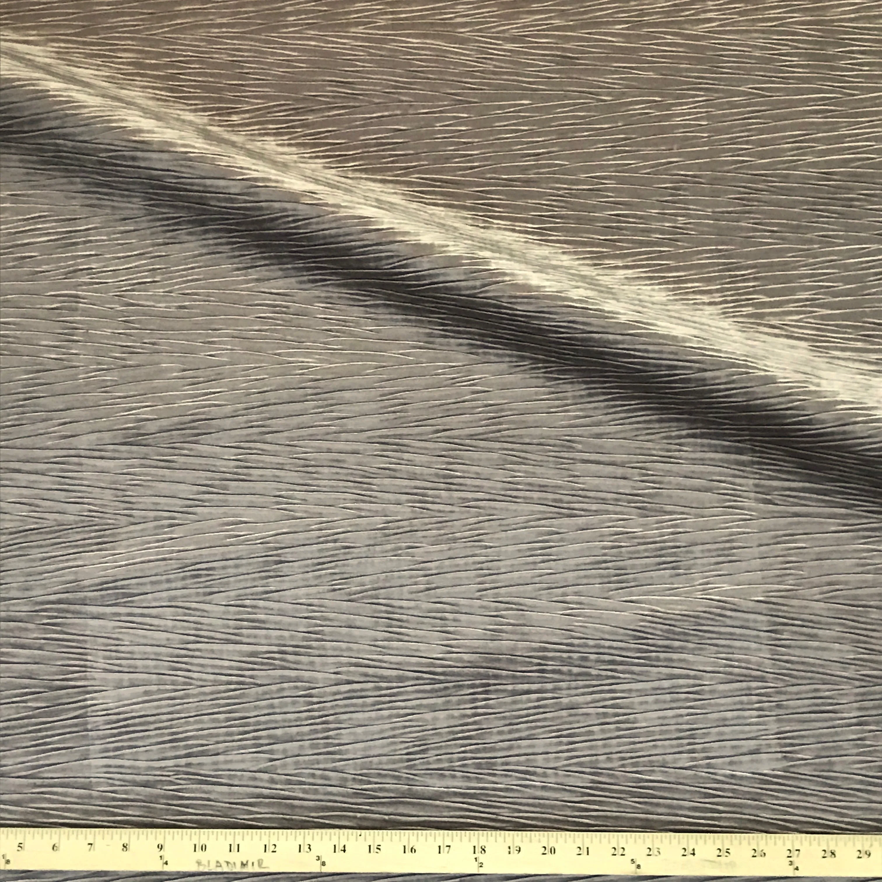 Metallic Fawn Pleat Textured Home Decor Fabric - 54"