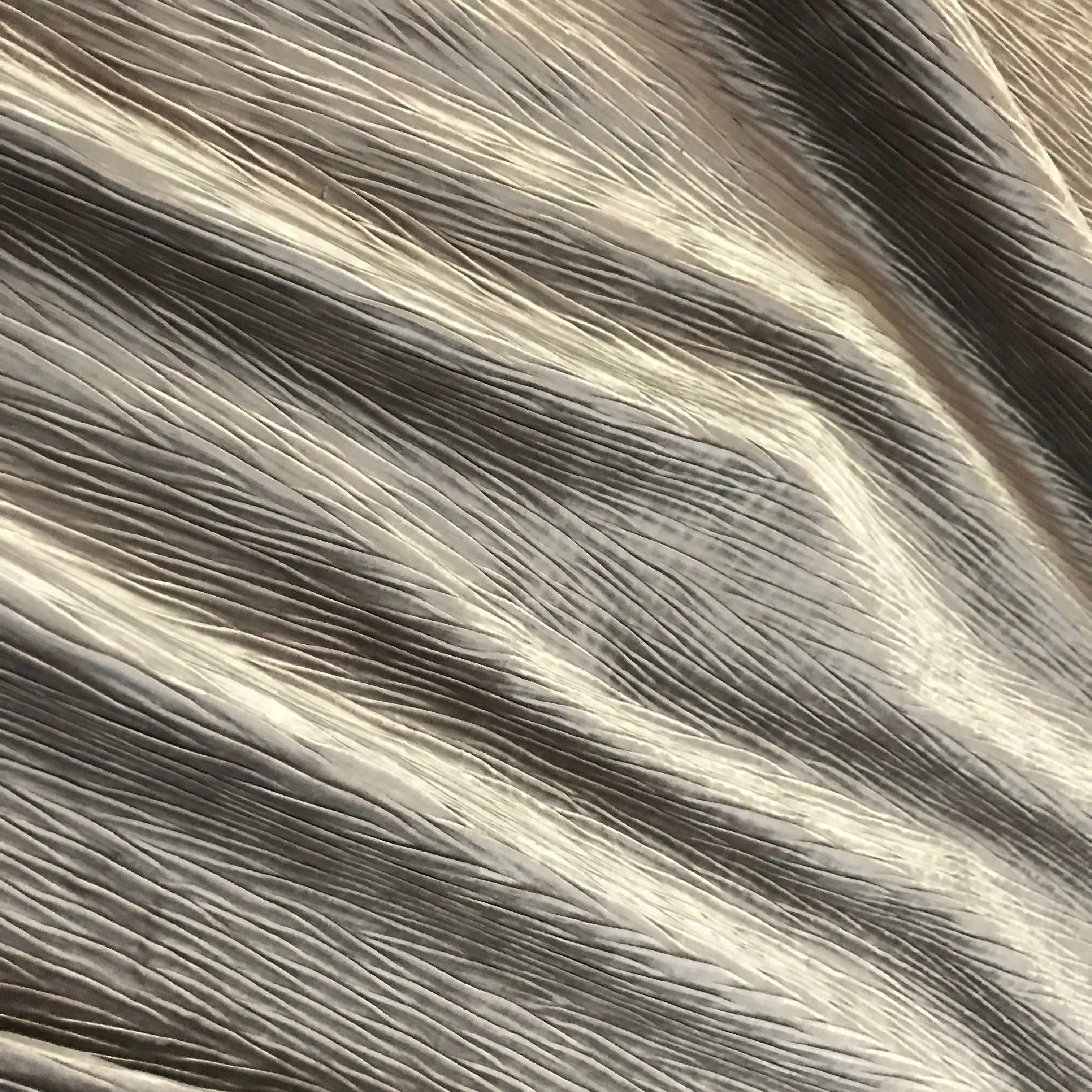 Metallic Fawn Pleat Textured Home Decor Fabric - 54"