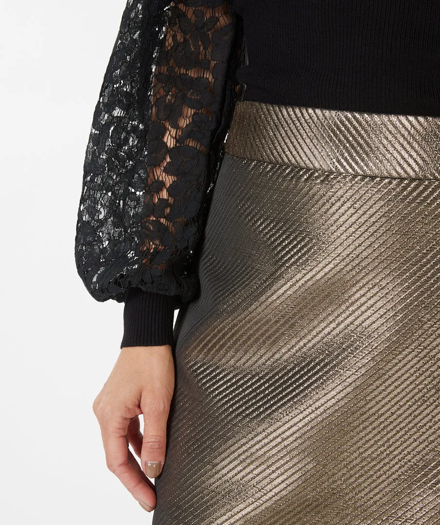 Metallic Skirt
