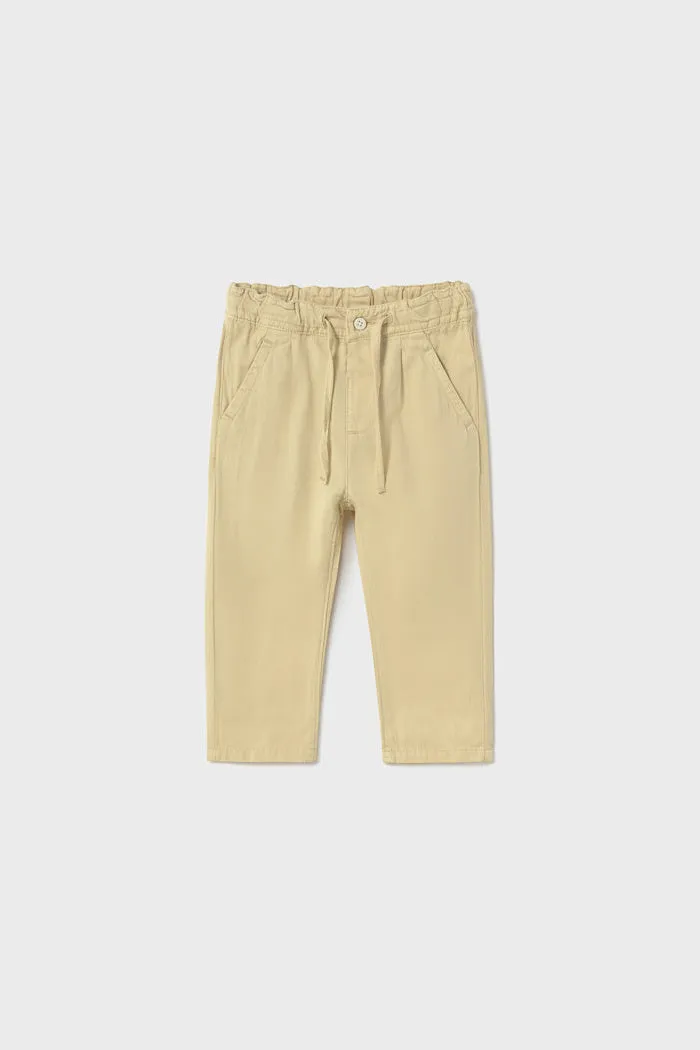 mini boy chino draw pant