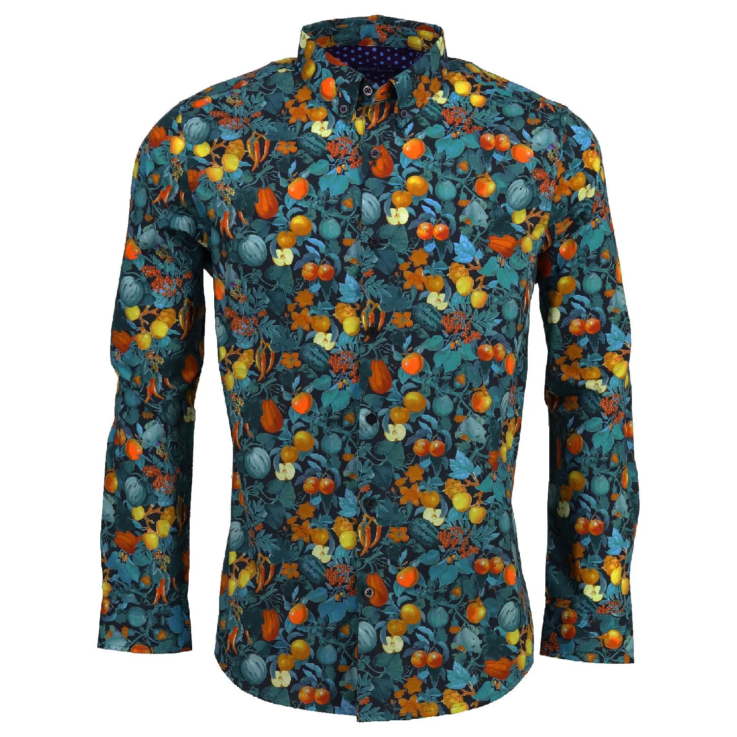 Mitchell Fruit and Veg Graphite Shirt