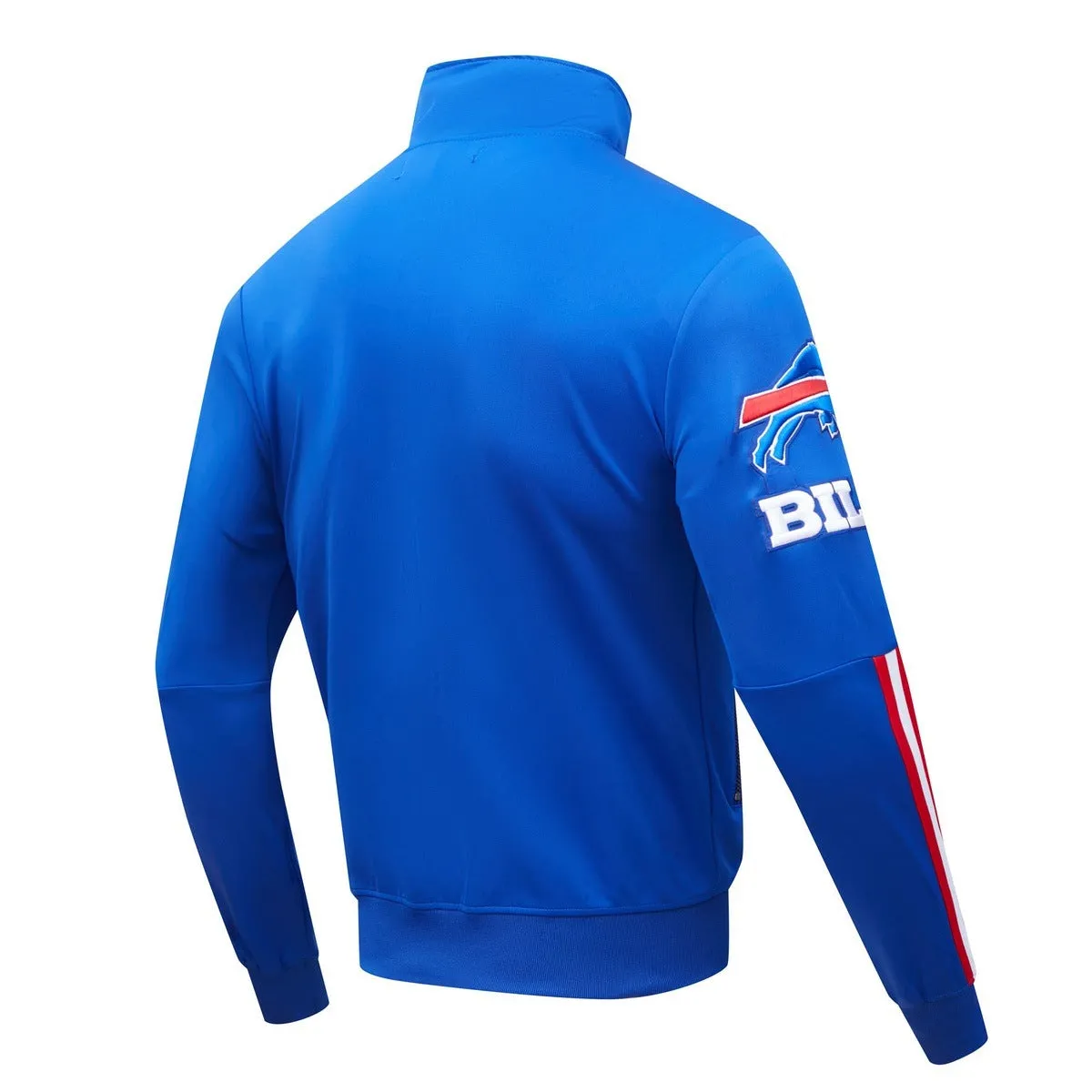 NFL BUFFLO BILLS CLASSIC MEN'S TRACK JACKET (ROYAL BLUE)