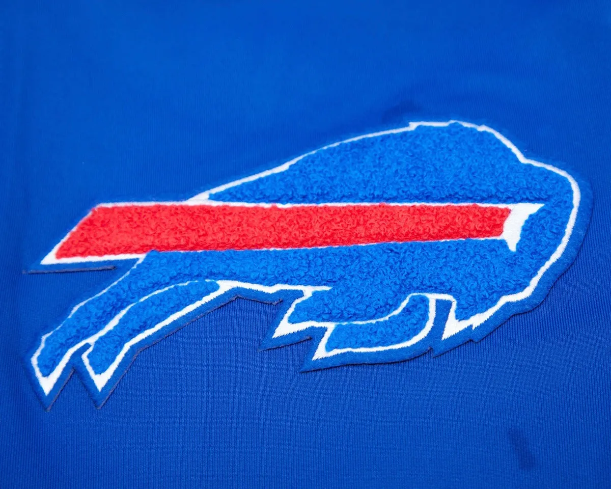 NFL BUFFLO BILLS CLASSIC MEN'S TRACK JACKET (ROYAL BLUE)