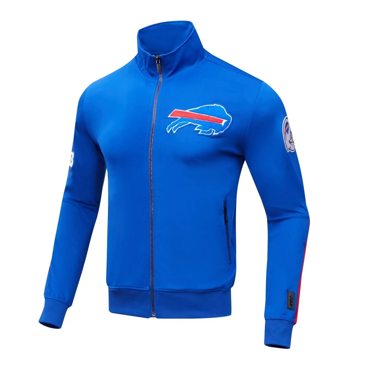 NFL BUFFLO BILLS CLASSIC MEN'S TRACK JACKET (ROYAL BLUE)