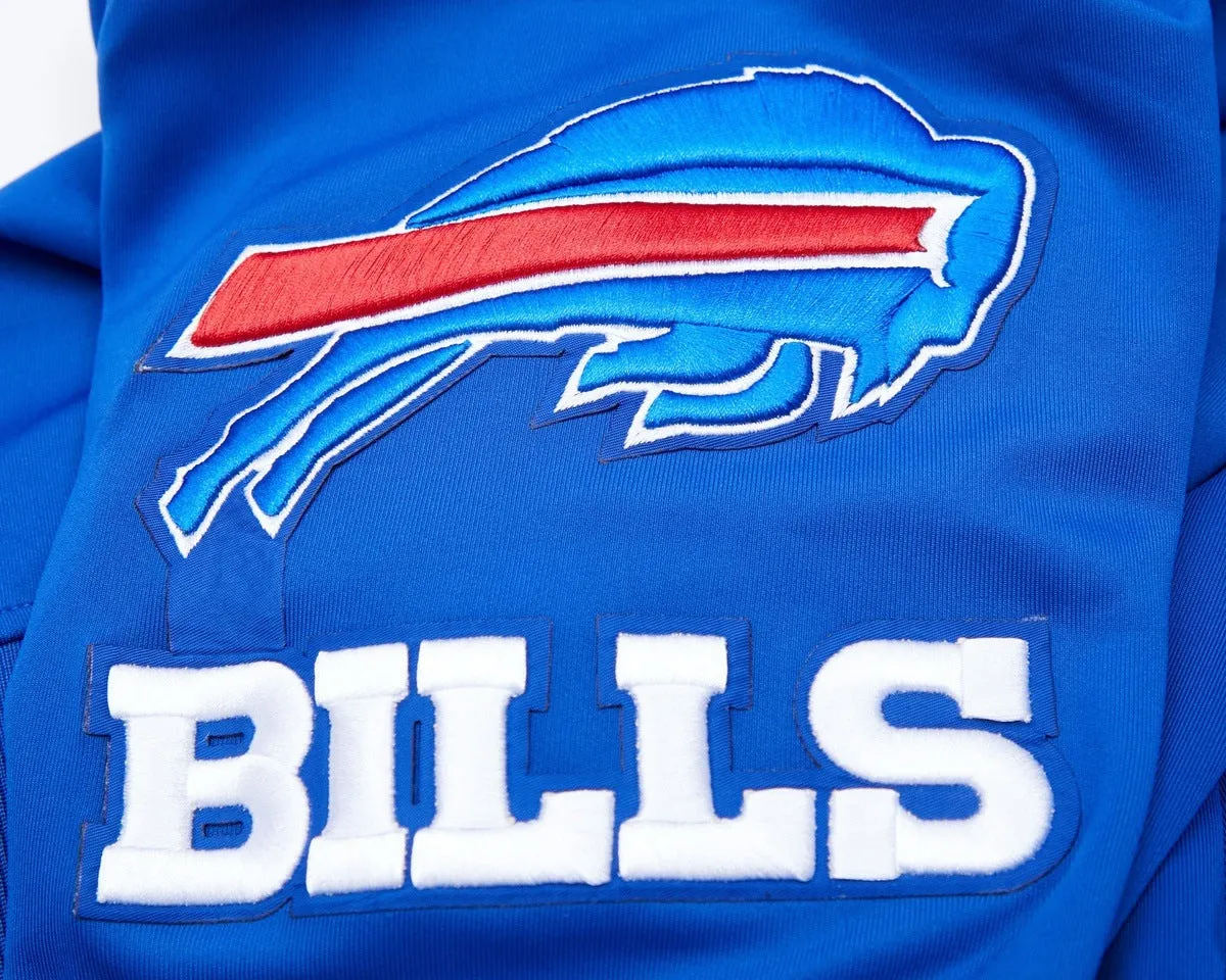 NFL BUFFLO BILLS CLASSIC MEN'S TRACK JACKET (ROYAL BLUE)
