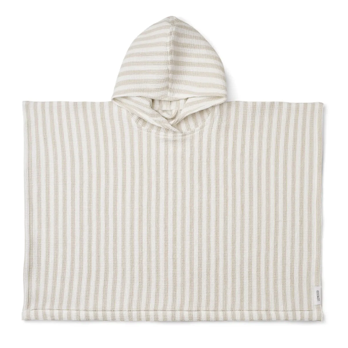 Paco Poncho in Crisp White / Sandy by Liewood
