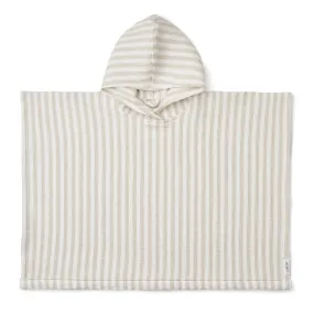 Paco Poncho in Crisp White / Sandy by Liewood
