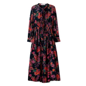 Perfect Pleated Dress IN: Red Floral