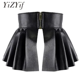 Pleated Skirt  Belt