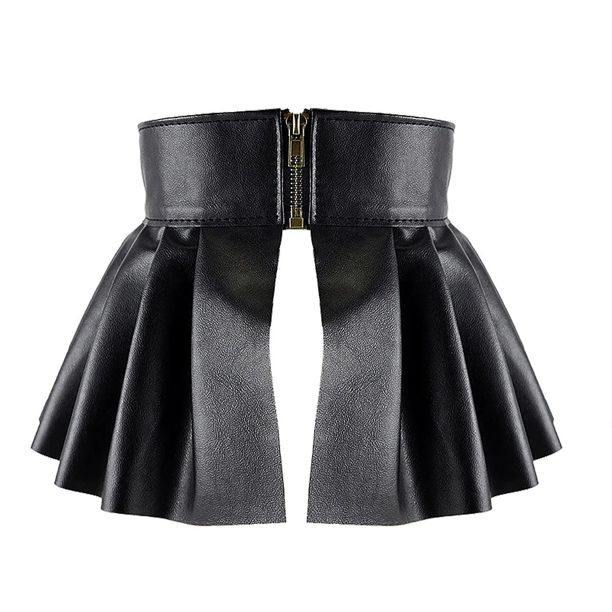 Pleated Skirt  Belt