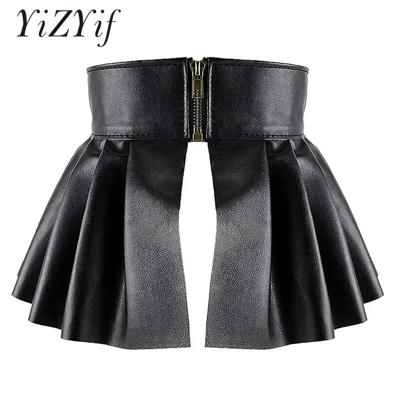 Pleated Skirt  Belt