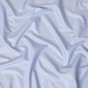 Powder blue Premium Italian 100% cotton shirting fabric in self design-D10823