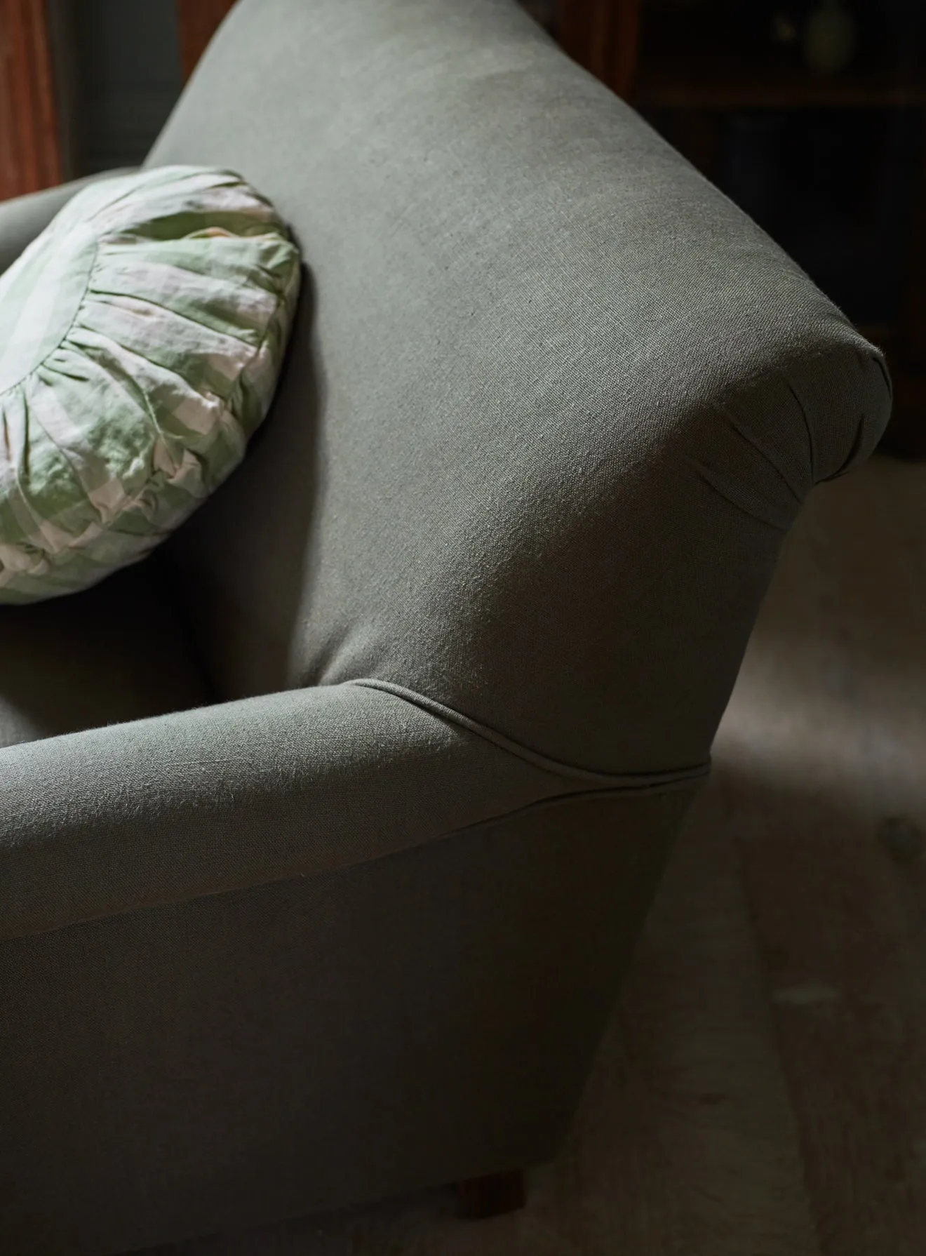 Remy Armchair, Heritage Red Stripe