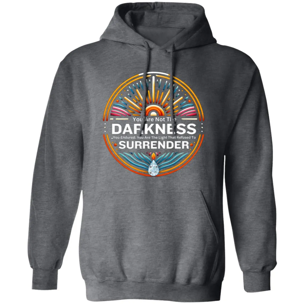 Resilient Light  Pullover Hoodie - Domestic/Sexual Violence