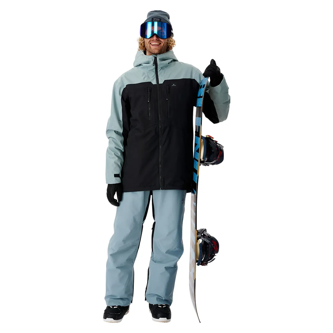 RIP CURL FREERIDE SEARCH SNOW JACKET MINERAL BLUE