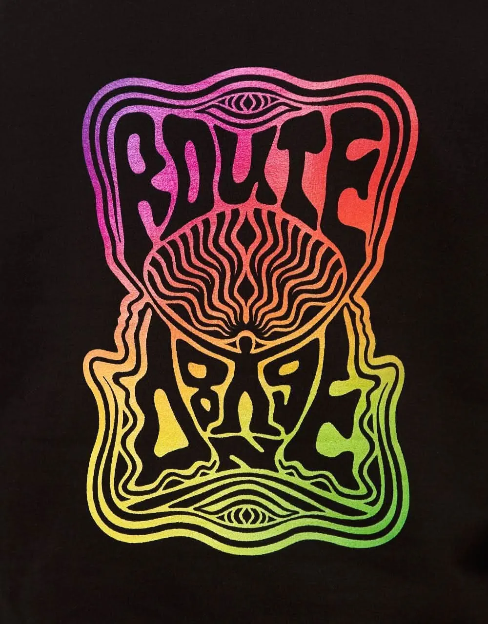Route One Mind Power Pullover Hoodie - Deep Black