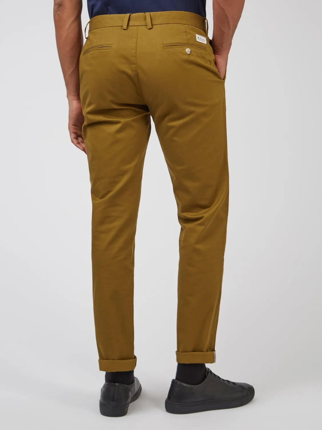 Signature Slim Stretch Chino Pant - Bronze