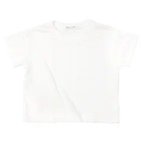 Soft Cotton Basic Tee, Daisy White