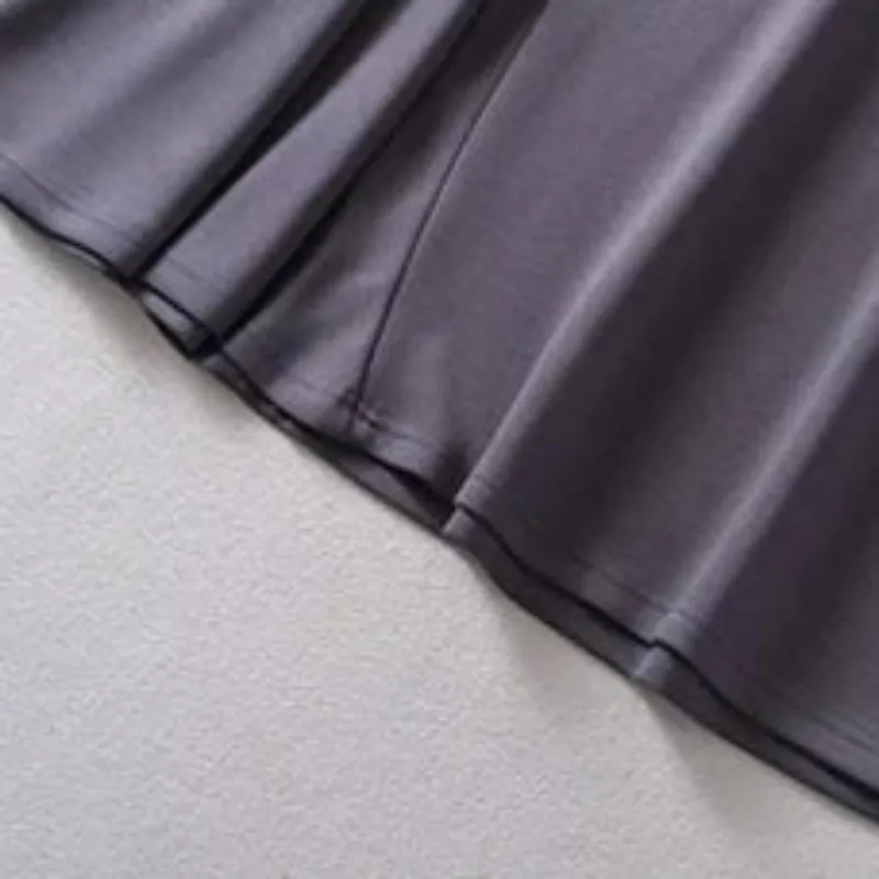 Solid Color Knit High Waisted Mermaid Maxi Skirt