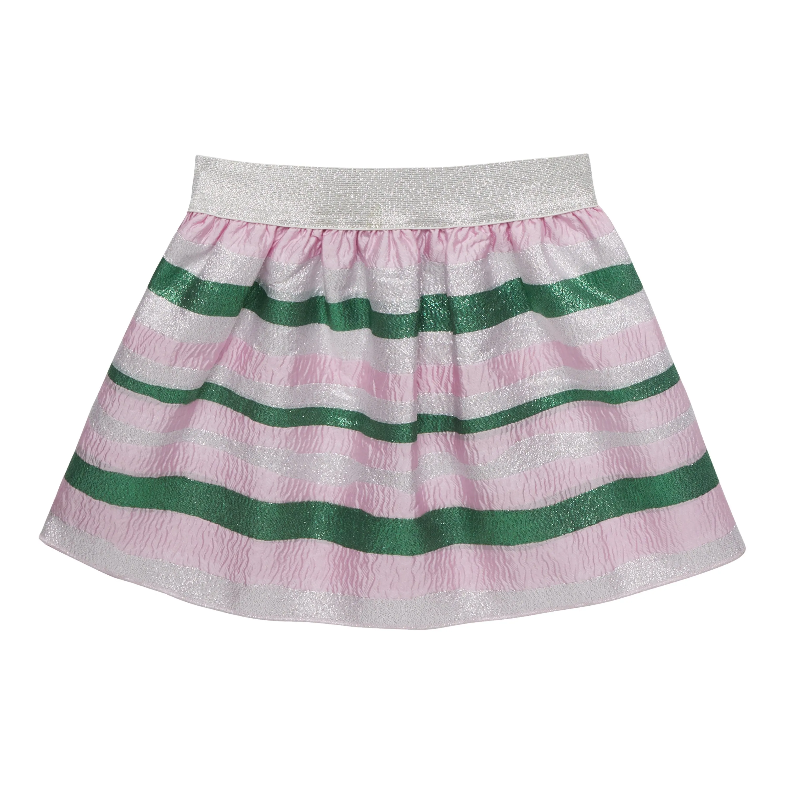 Stripe Jacquard Skirt