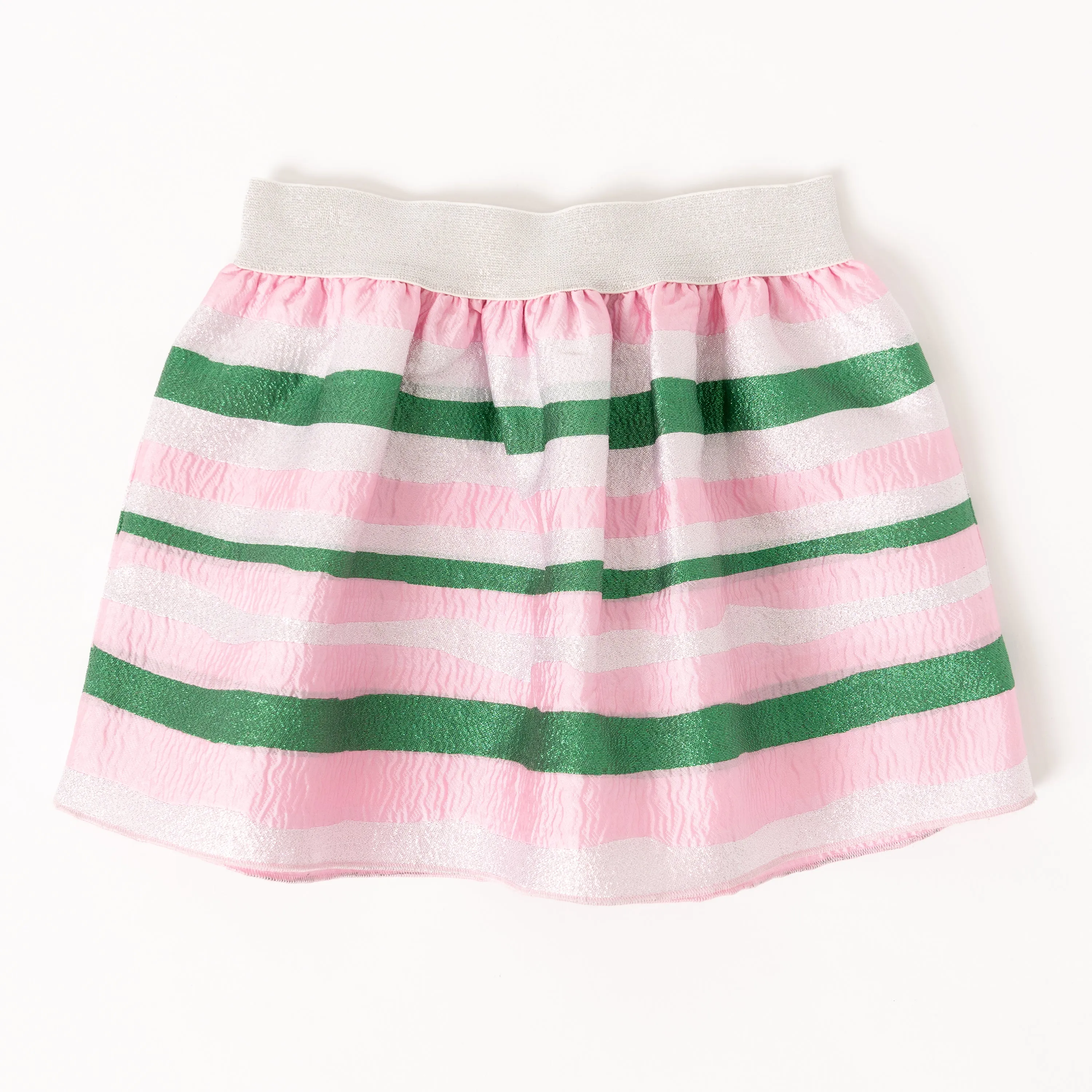 Stripe Jacquard Skirt