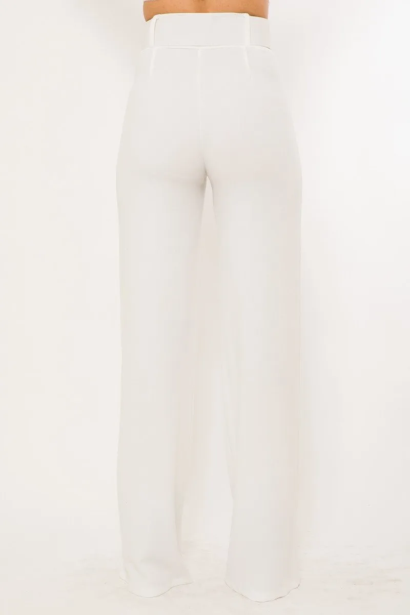 Tara Belted High Waist Pants