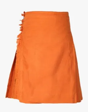 TARTAN KILT SAFFRON