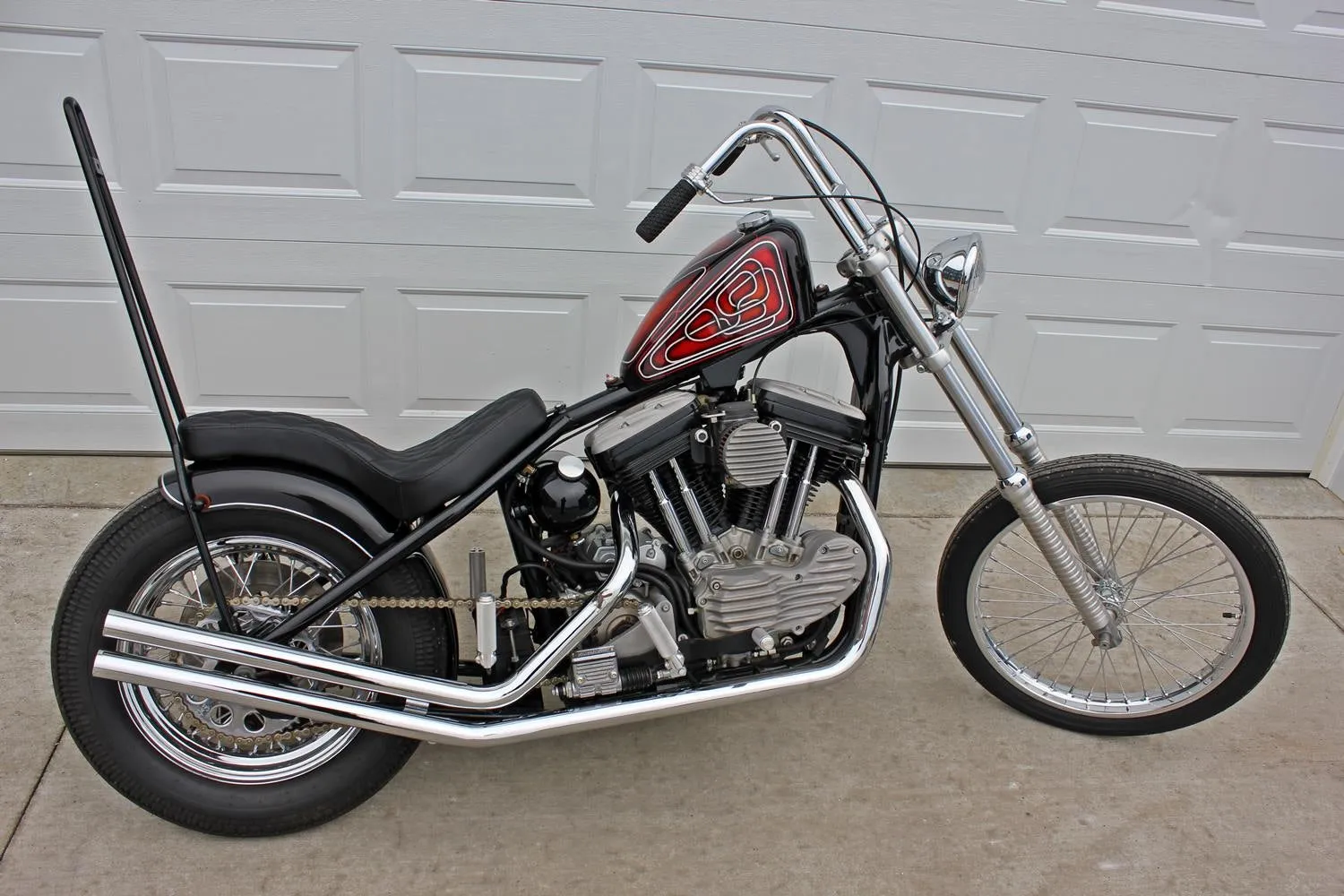TC Bros. Hardtail Rigid Cobra Seat Black Diamond