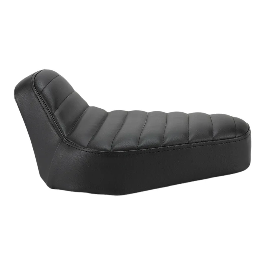 TC Bros. Hardtail Rigid Mount Solo Seat Black Pleated