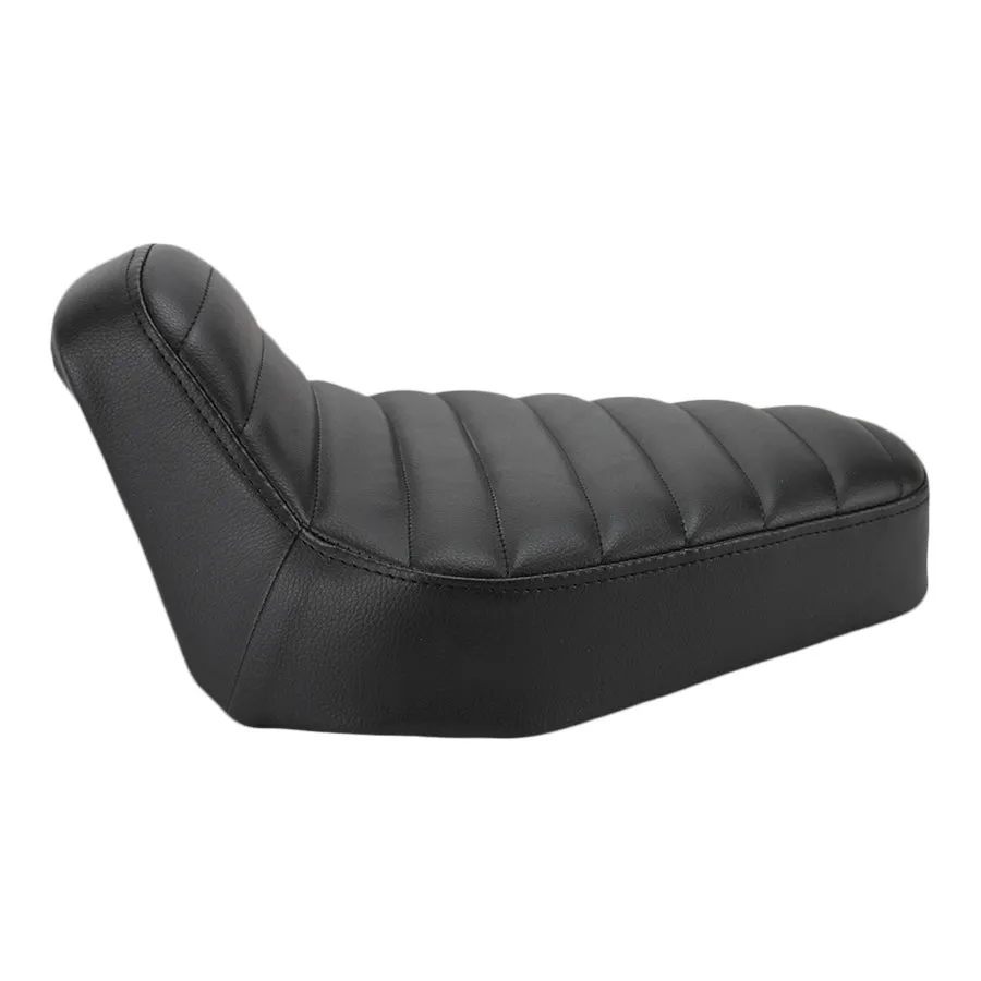 TC Bros. Hardtail Rigid Mount Solo Seat Black Pleated