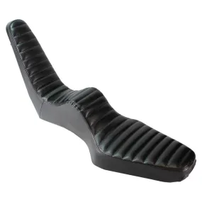TC Bros. Sportster King & Queen Seat fits 1994-2003 Black Pleated