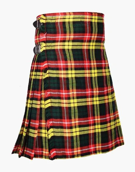 The elegant tartan kilt