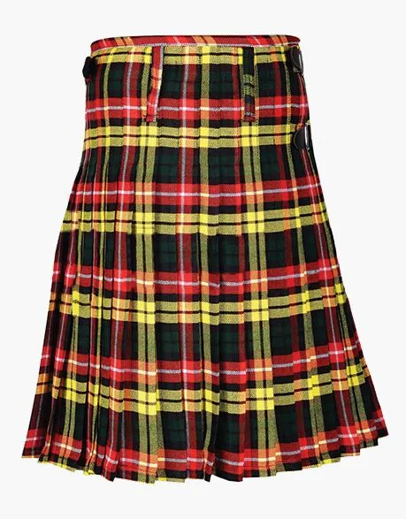 The elegant tartan kilt