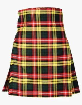 The elegant tartan kilt