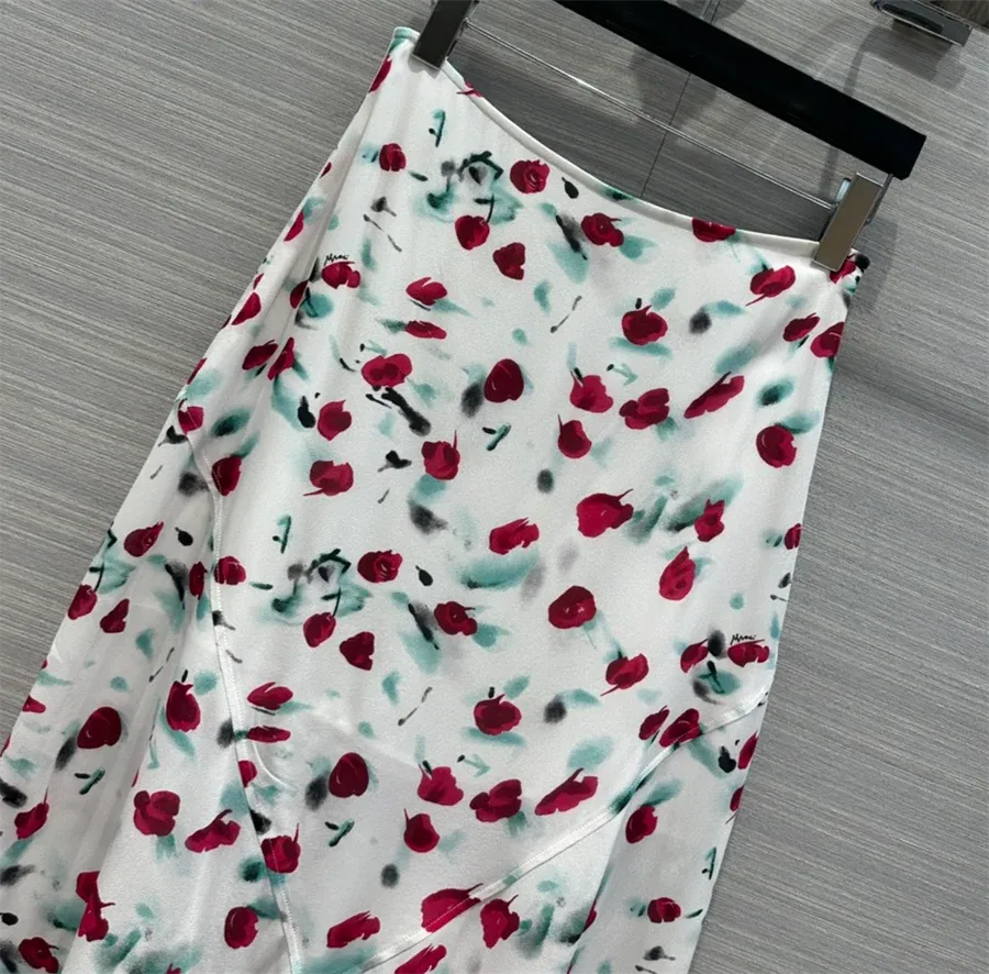 Toleet-women flower skirt high quality long skirt designer holiday skirts for lady master quality sexy skirts