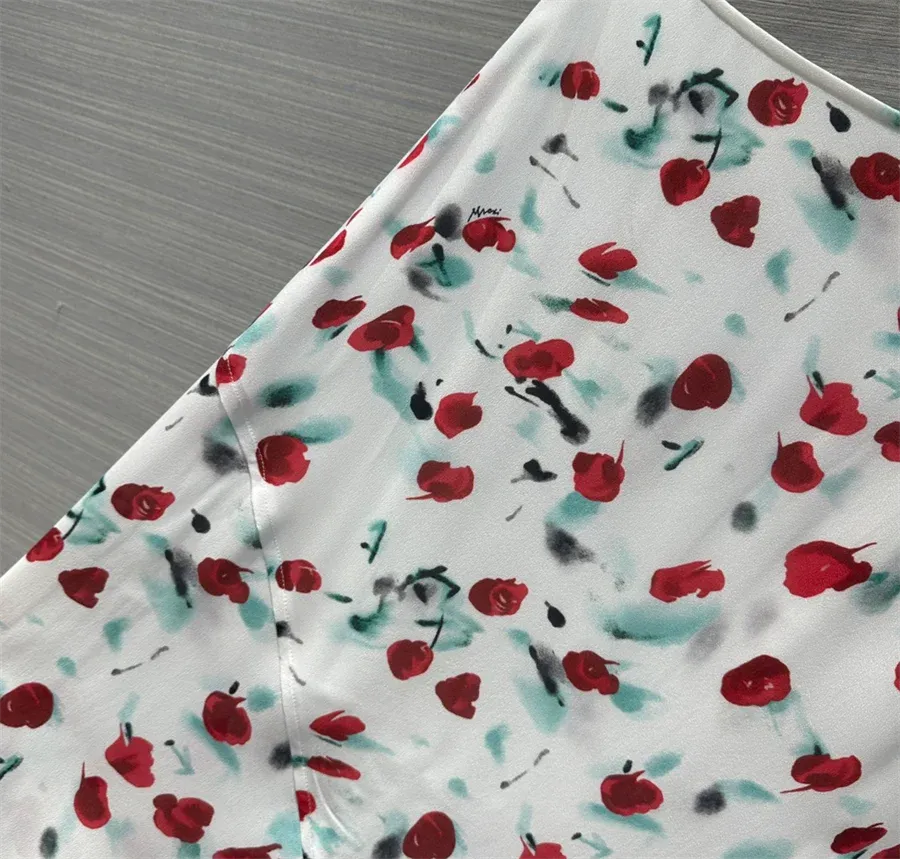 Toleet-women flower skirt high quality long skirt designer holiday skirts for lady master quality sexy skirts