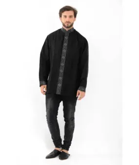 Traditional tunic-Black