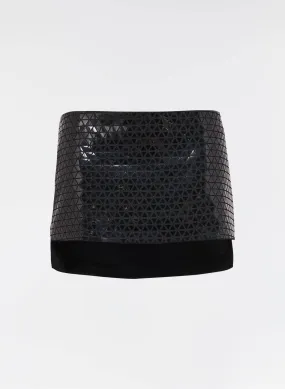 Triangles Mini Skirt