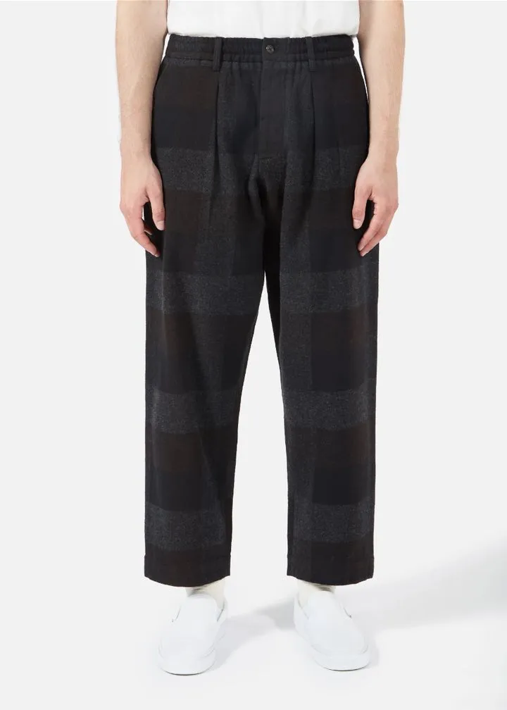 Universal Works Oxford Pants Brown Messi Check