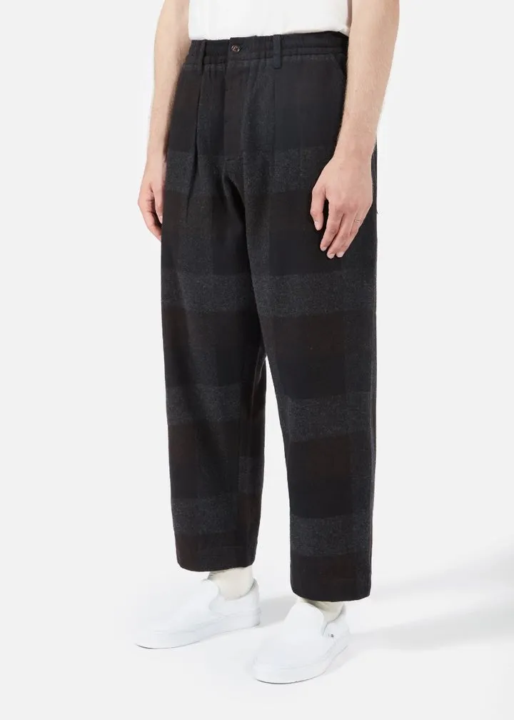 Universal Works Oxford Pants Brown Messi Check