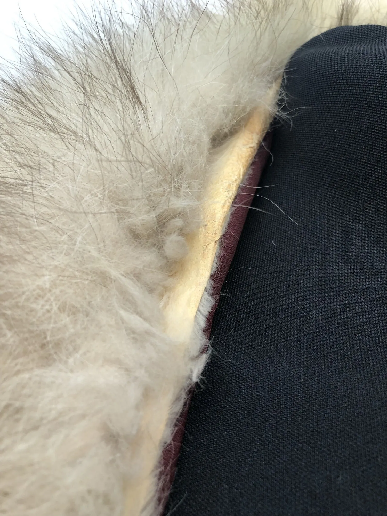 Vintage Suede Coat with Fur Collar by Loewe - Size 12
