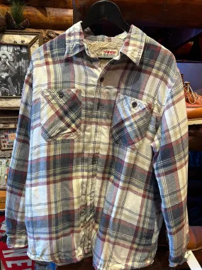 Vintage Wrangler Sherpa Lined Lightweight Jacket, Large